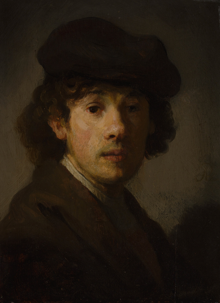  伦勃朗·梵·莱茵 Rembrandt van Rijn——  自画像12